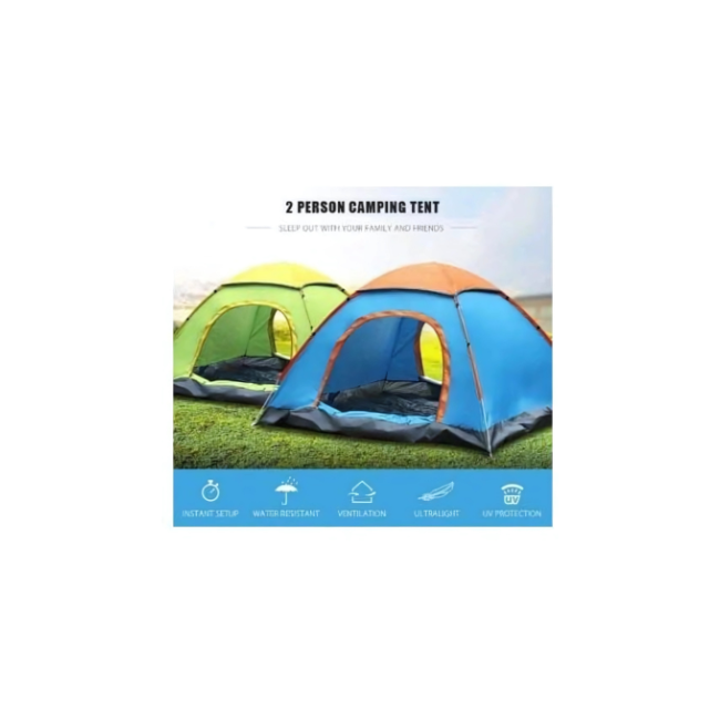 2 Man Tent in Zipper Bag - Lightweight