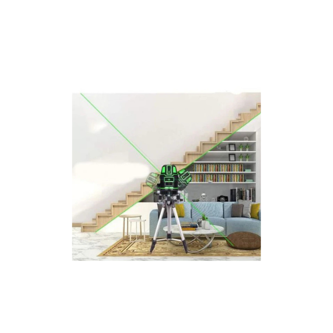 5 Line Industrial Laser Level with 360 Swivel Function