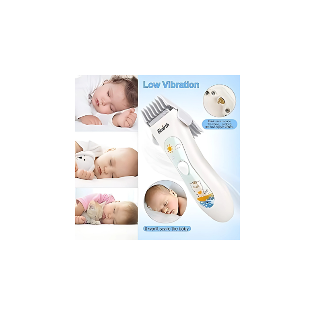 Kids Waterproof Rechargeable Hair Clippers with Accessories